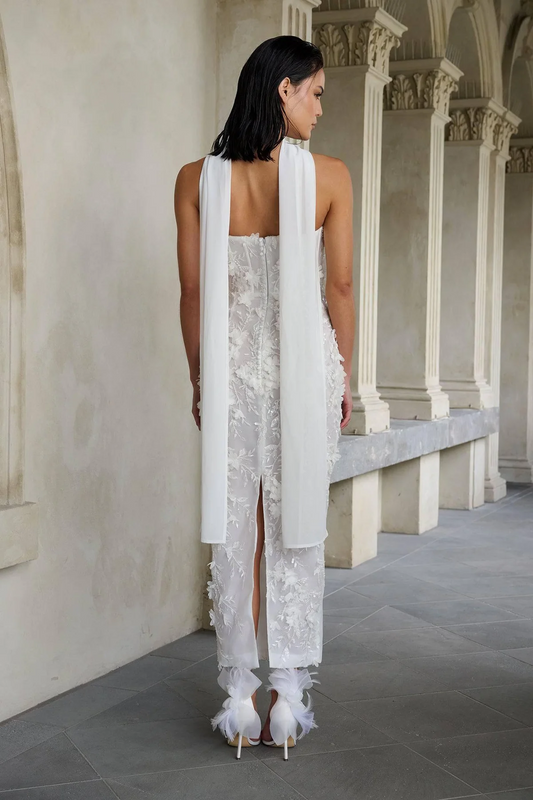 Pauline Floral Sequin Maxi Dress