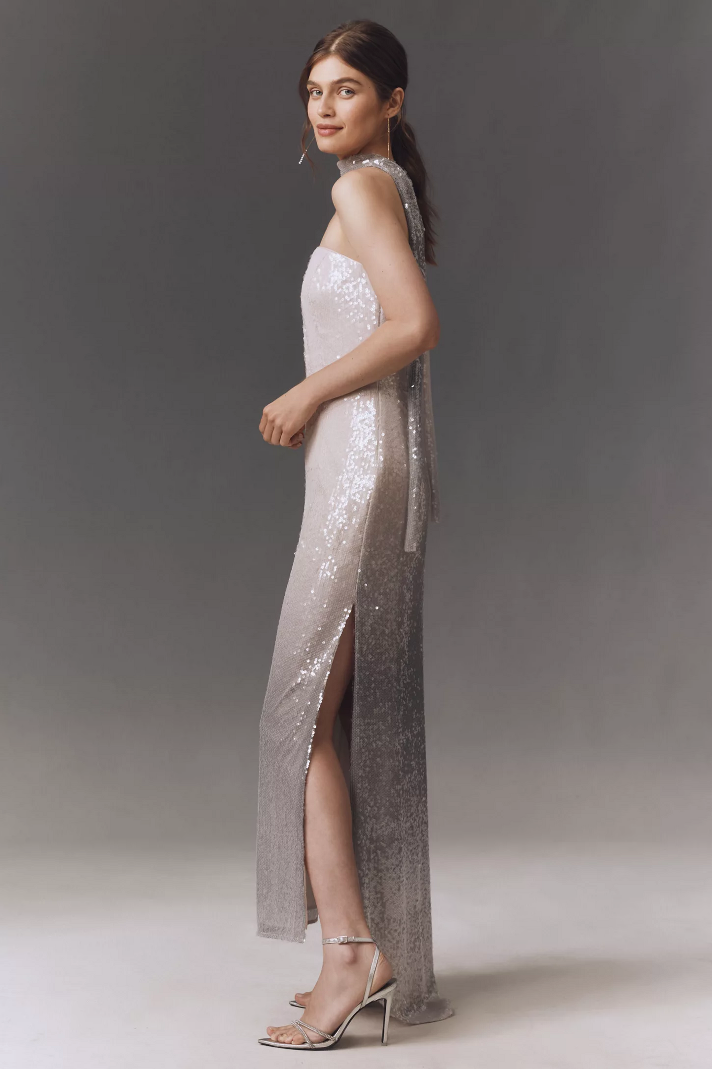 BHLDN Sequin Maxi Dress
