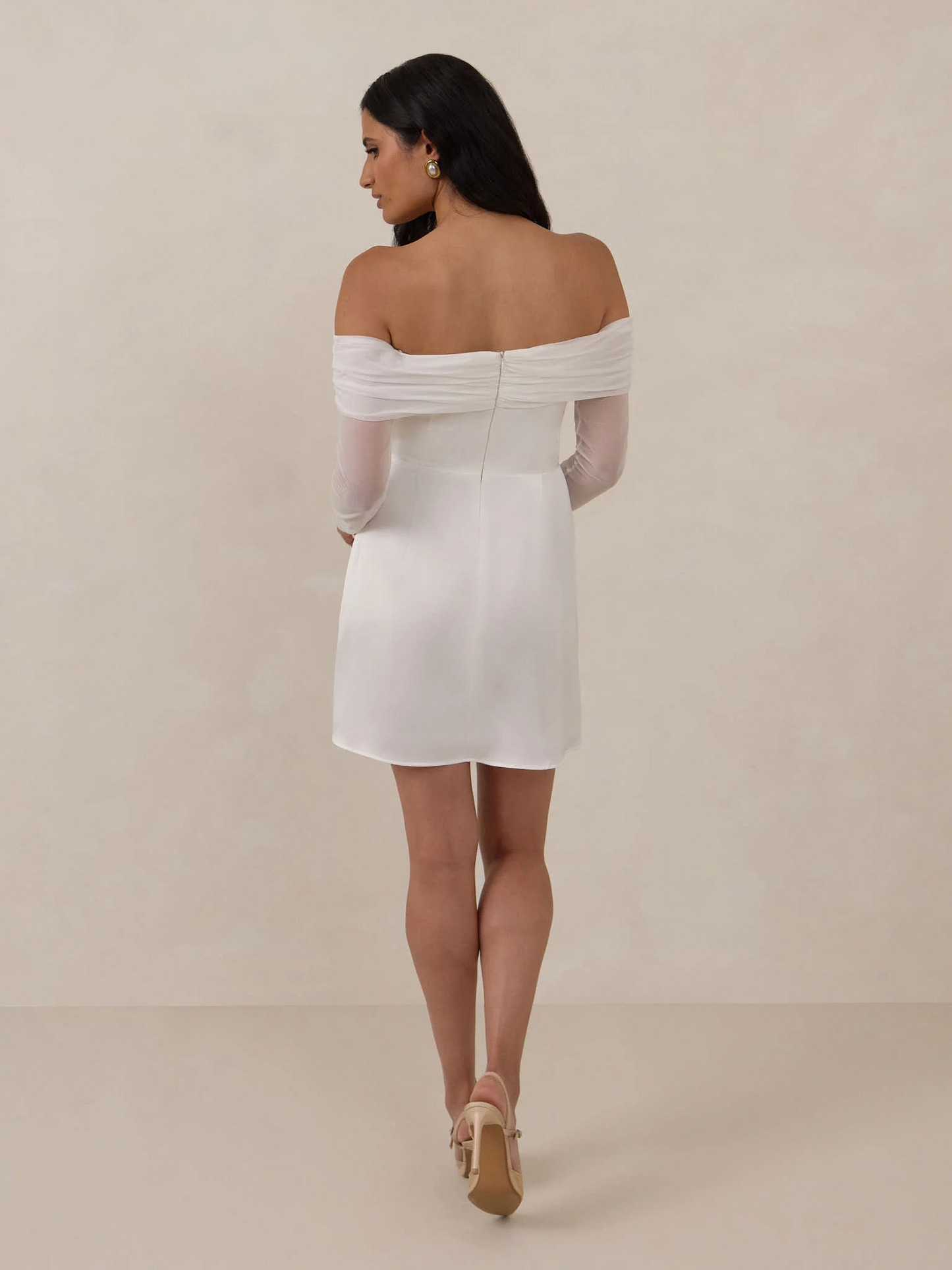 Off Shoulder Mini Dress