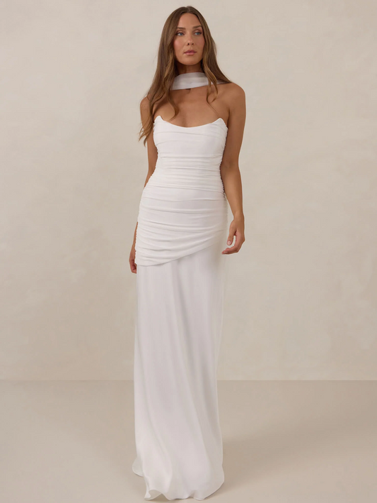 Ruched Maxi Dress