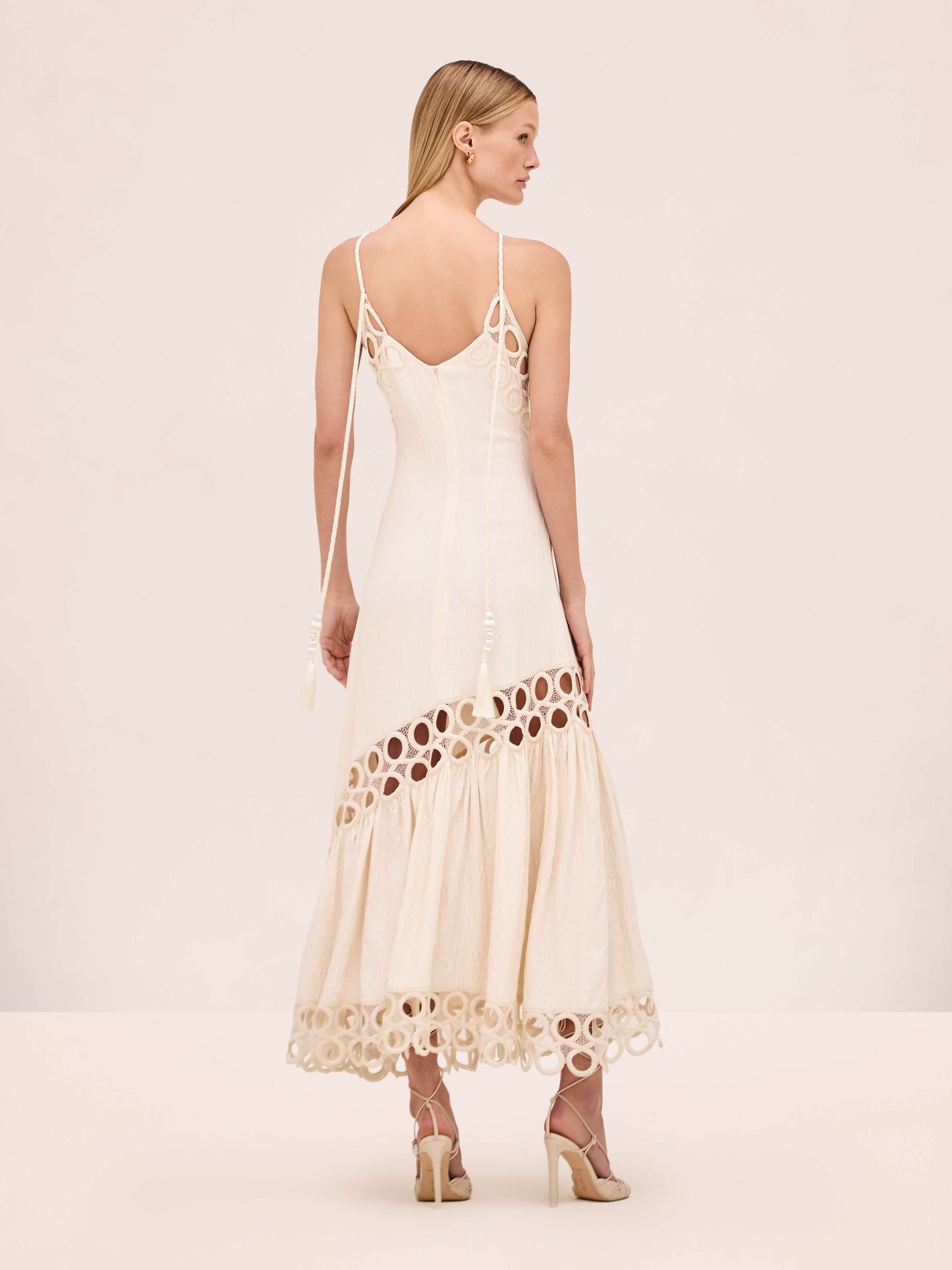 Halter Cutout Maxi Dress