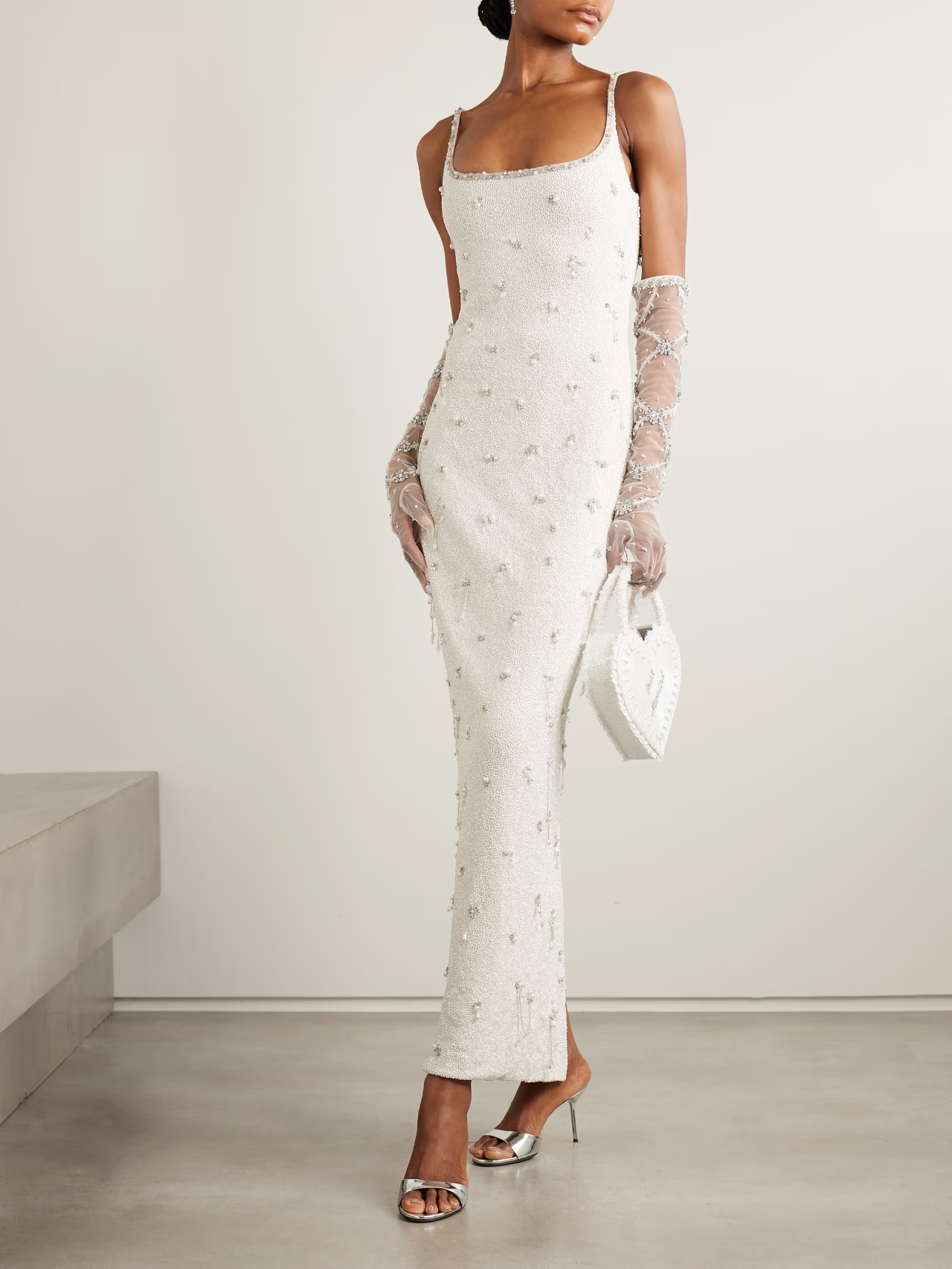 Embellished Droplet Dress